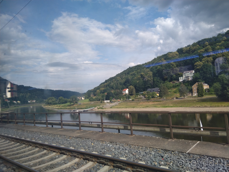 Дрезден, Германия. Саксонская Швейцария – курорт Бад-Шандоу.