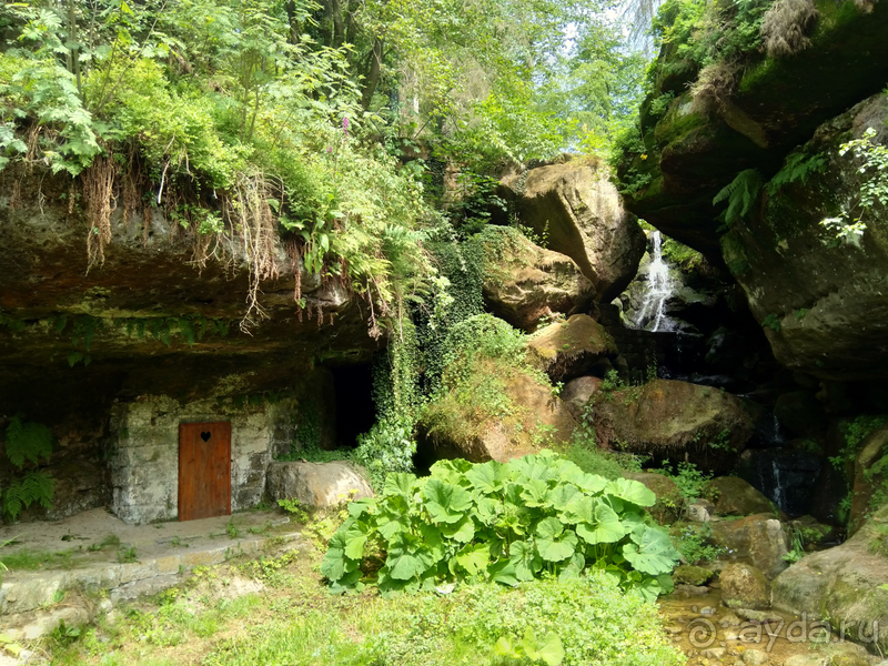 Дрезден, Германия. Саксонская Швейцария – курорт Бад-Шандоу.