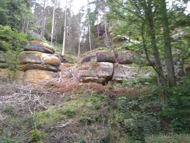 Дрезден, Германия. Саксонская Швейцария – курорт Бад-Шандоу.