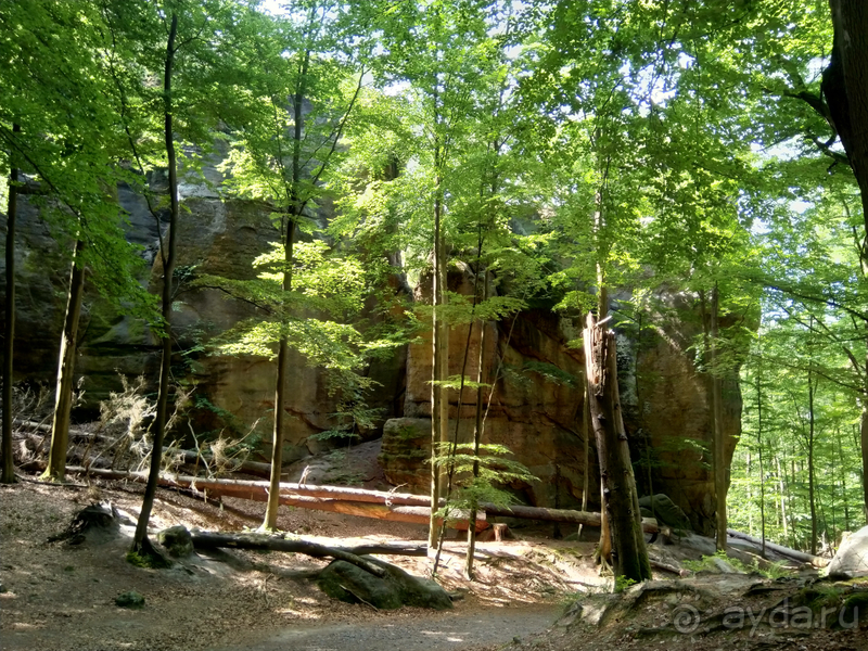 Дрезден, Германия. Саксонская Швейцария – курорт Бад-Шандоу.