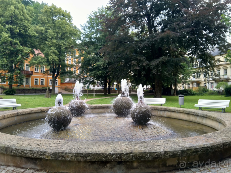 Дрезден, Германия. Саксонская Швейцария – курорт Бад-Шандоу.