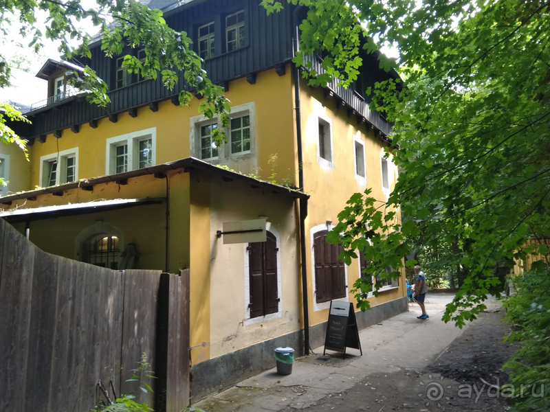 Дрезден, Германия. Саксонская Швейцария – курорт Бад-Шандоу.