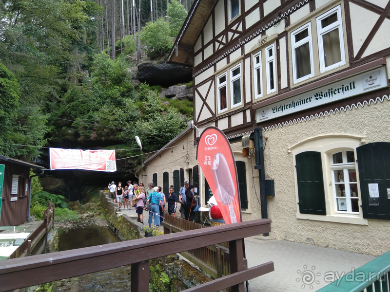 Дрезден, Германия. Саксонская Швейцария – курорт Бад-Шандоу.