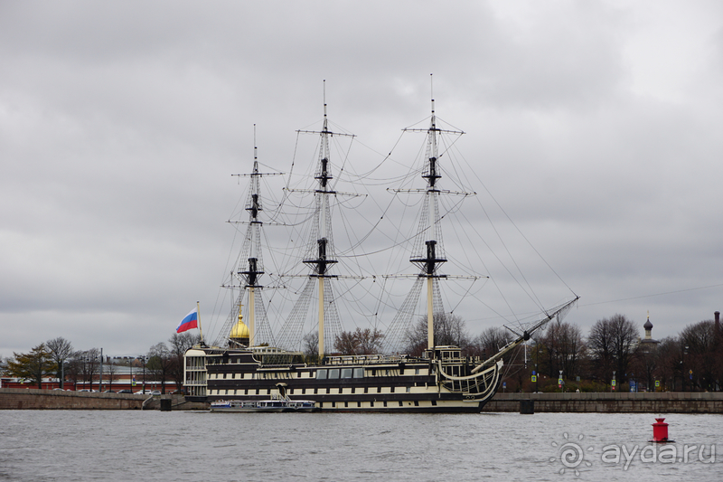 Санкт-Петербург, Россия. По Фонтанке до «Авроры».