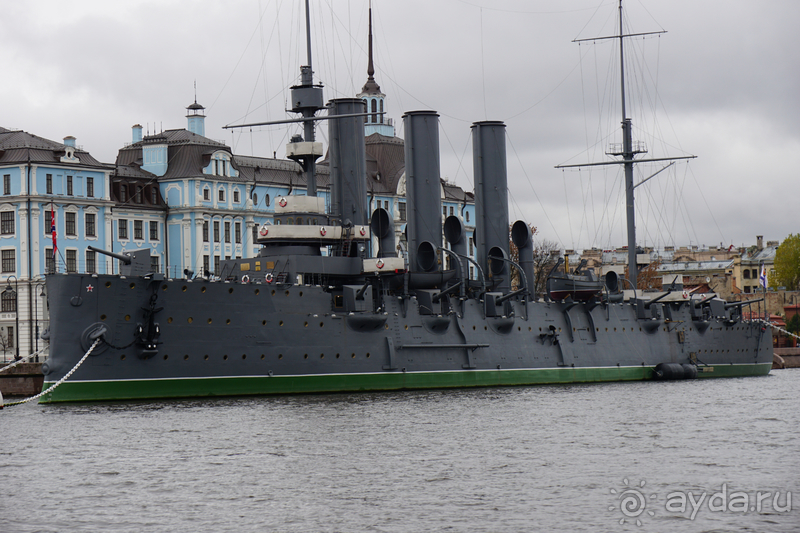 Санкт-Петербург, Россия. По Фонтанке до «Авроры».