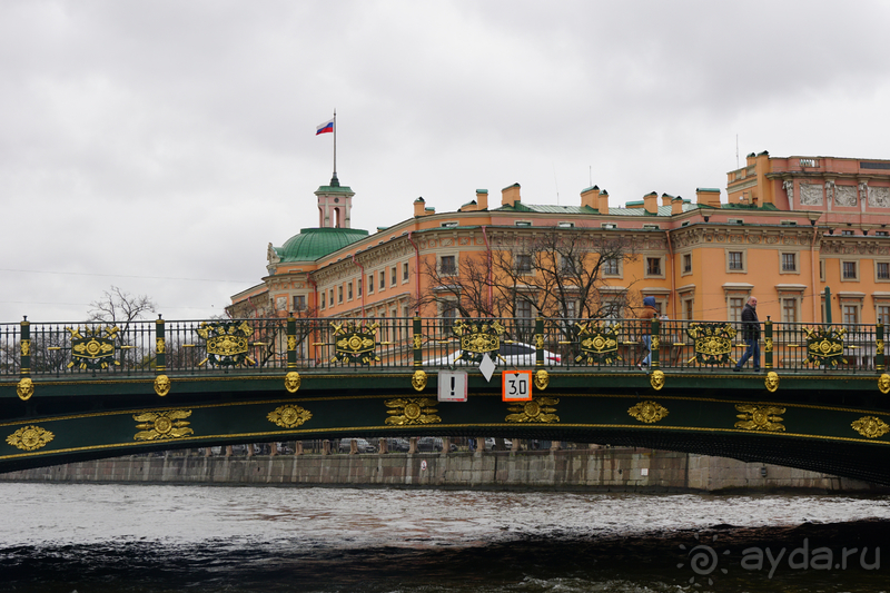 Санкт-Петербург, Россия. По Фонтанке до «Авроры».