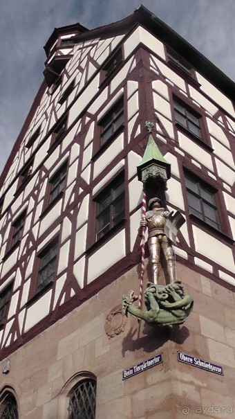 Нюрнберг, Германия. Старый город  – часть II.