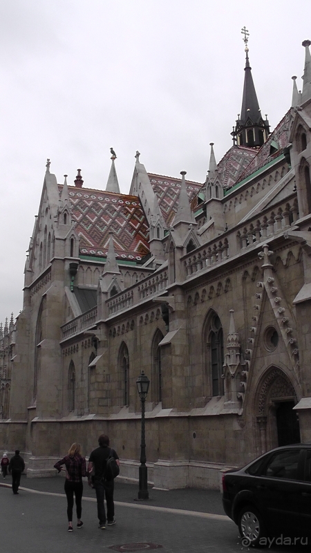 Будапешт. Это Венгрия.  Буда и крепость - 