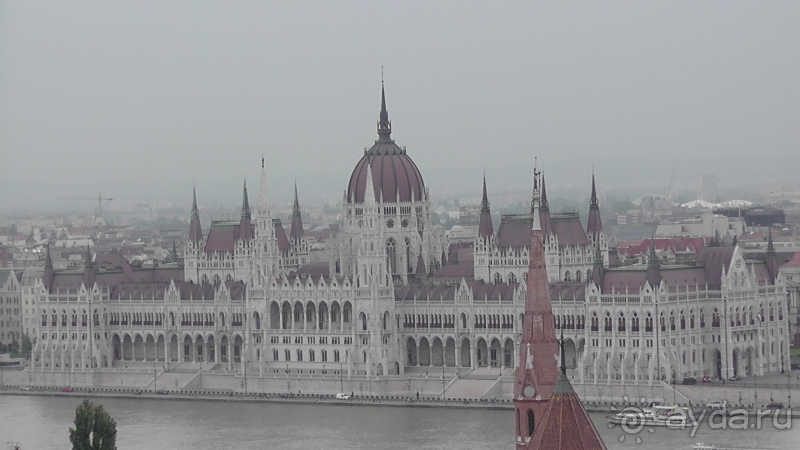 Будапешт. Это Венгрия.  Буда и крепость - 