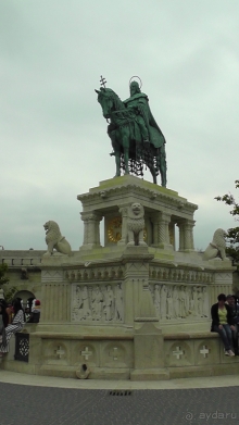 Будапешт. Это Венгрия.  Буда и крепость - 