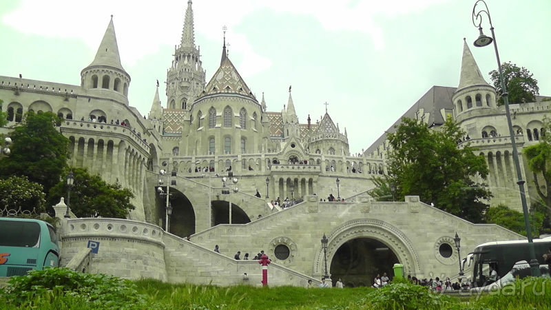 Будапешт. Это Венгрия.  Буда и крепость - 