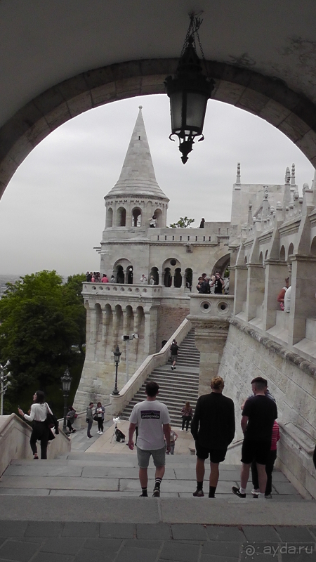 Будапешт. Это Венгрия.  Буда и крепость - 