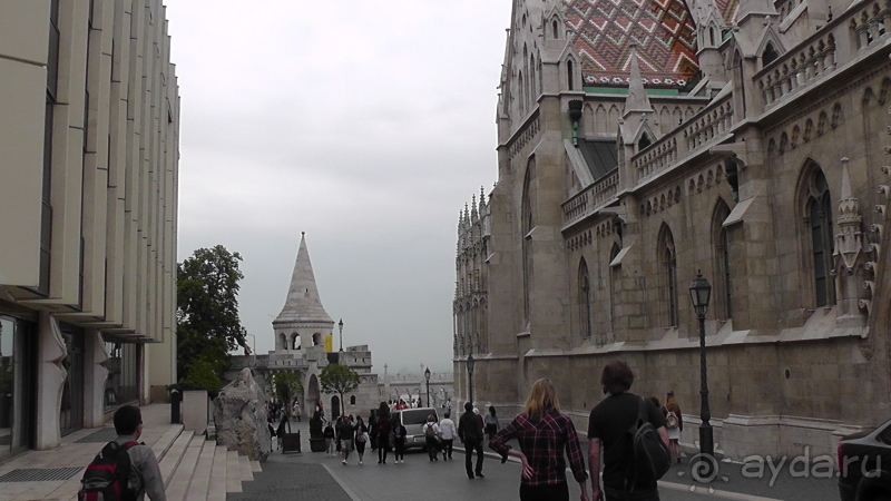 Будапешт. Это Венгрия.  Буда и крепость - 