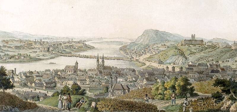 Будапешт. Это Венгрия.  Буда и крепость - 