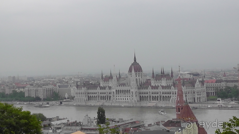 Будапешт. Это Венгрия.  Буда и крепость - 