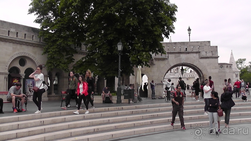 Будапешт. Это Венгрия.  Буда и крепость - 