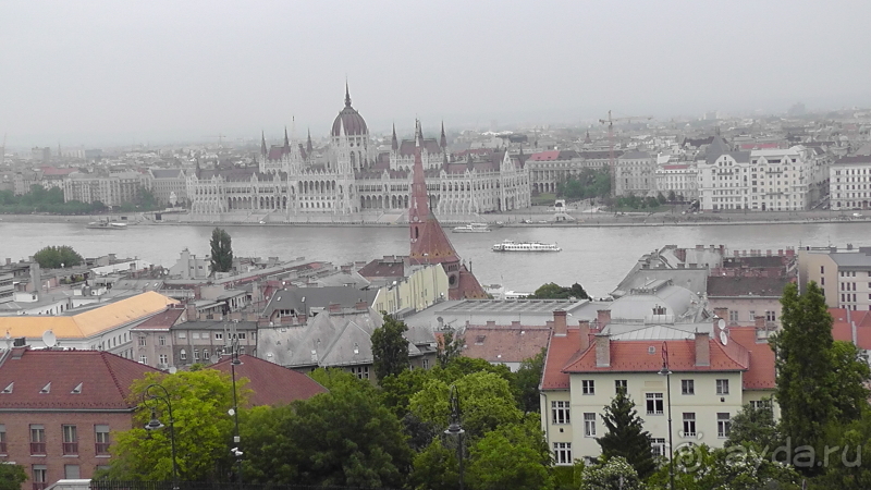 Будапешт. Это Венгрия.  Буда и крепость - 