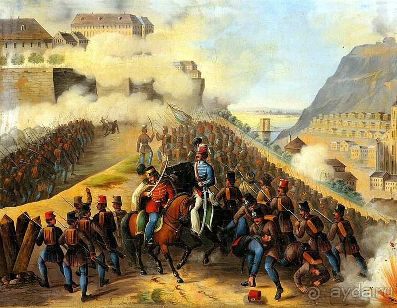 Будапешт. Это Венгрия.  Буда и крепость - 