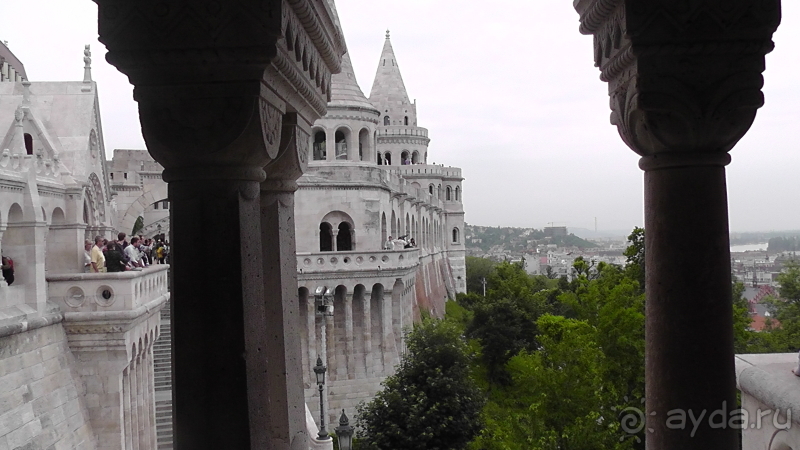 Будапешт. Это Венгрия.  Буда и крепость - 