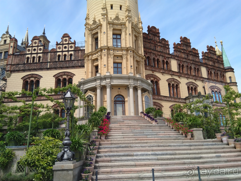 Мекленбург-Передняя Померания, Германия. Шверин -замковый парк.