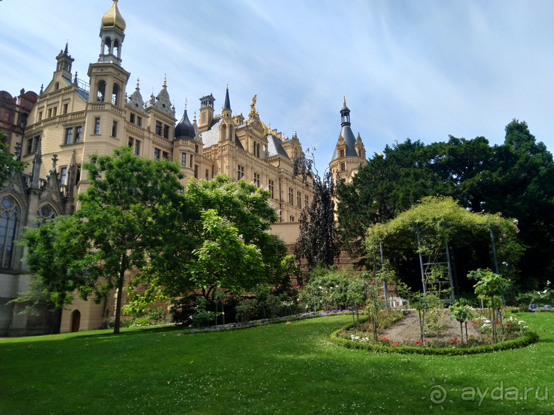 Мекленбург-Передняя Померания, Германия. Шверин -замковый парк.