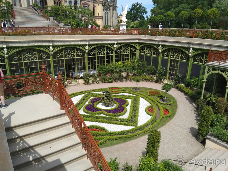 Мекленбург-Передняя Померания, Германия. Шверин -замковый парк.