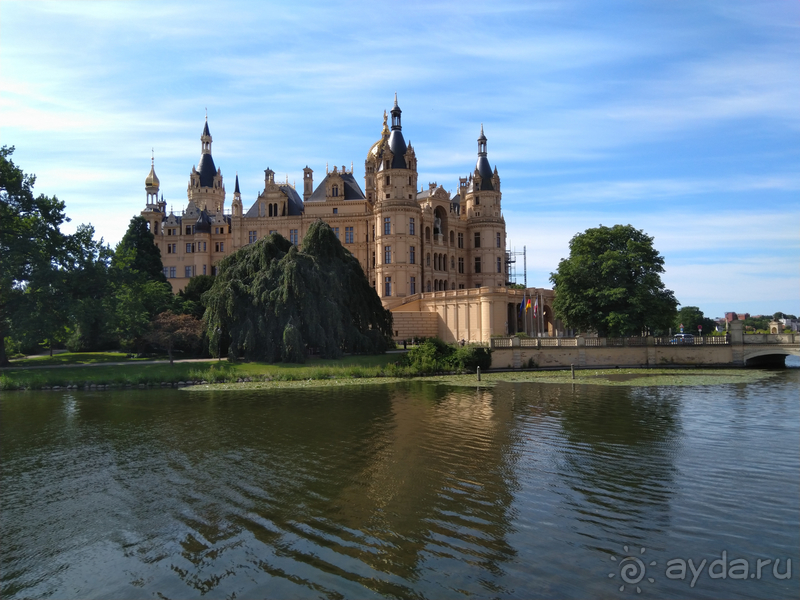 Мекленбург-Передняя Померания, Германия. Шверин -замковый парк.
