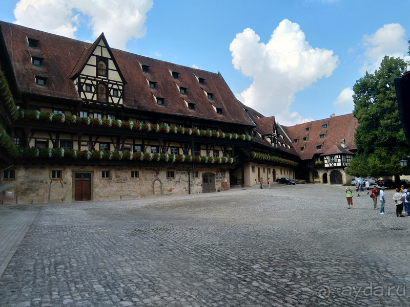 Бавария, Германия. Бамберг - Верхний город.