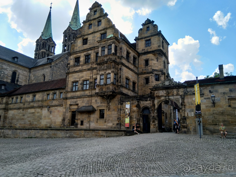 Бавария, Германия. Бамберг - Верхний город.