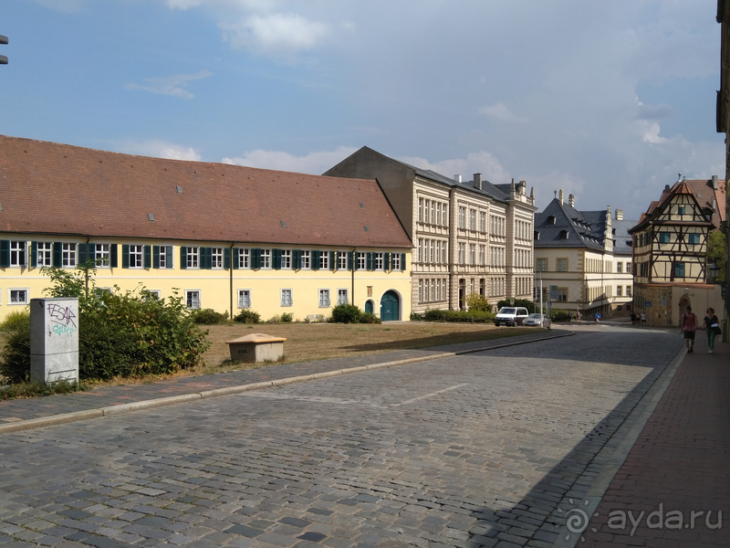 Бавария, Германия. Бамберг - Верхний город.