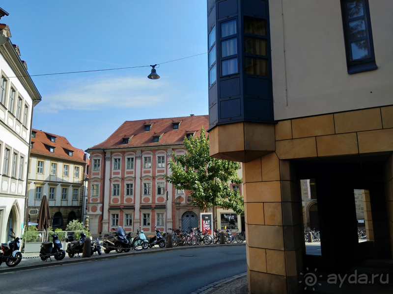 Бавария, Германия. Бамберг - Верхний город.