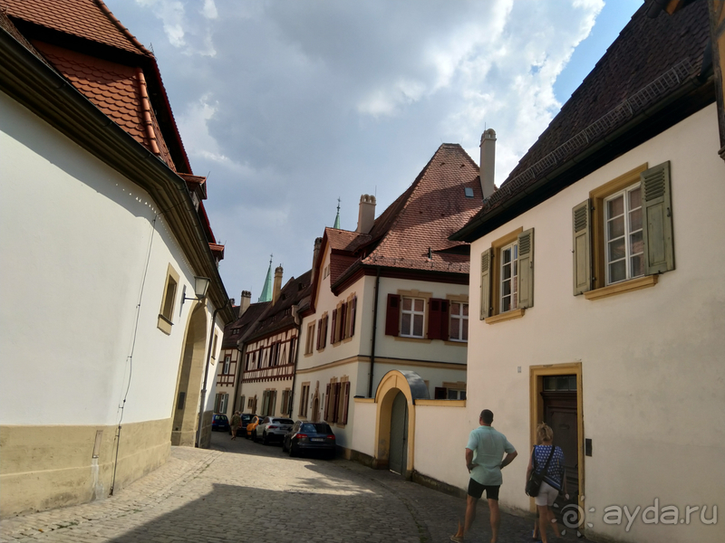 Бавария, Германия. Бамберг - Верхний город.