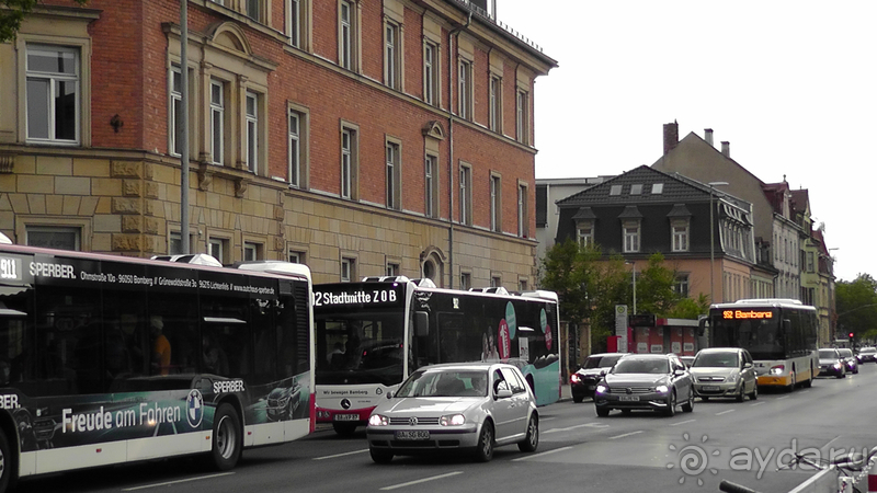 Бавария, Германия. Бамберг - Верхний город.