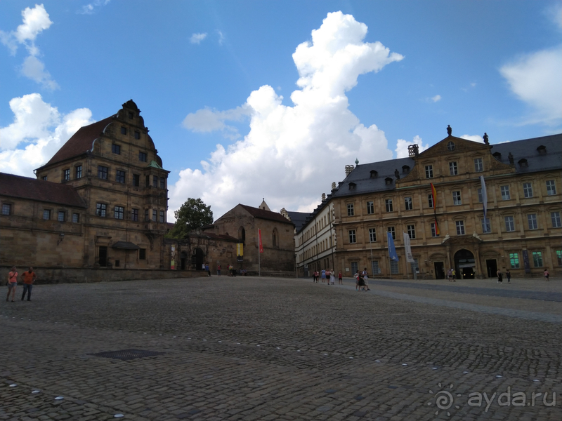 Бавария, Германия. Бамберг - Верхний город.