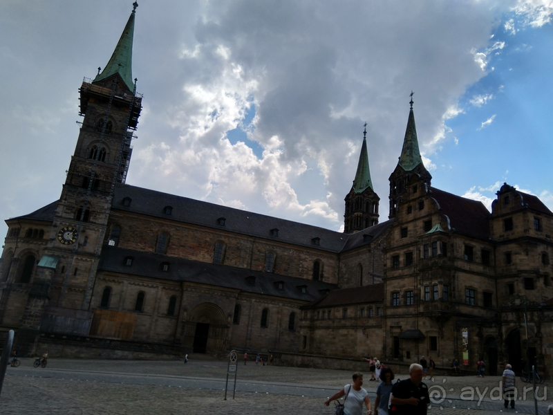 Бавария, Германия. Бамберг - Верхний город.