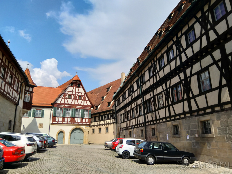 Бавария, Германия. Бамберг - Верхний город.