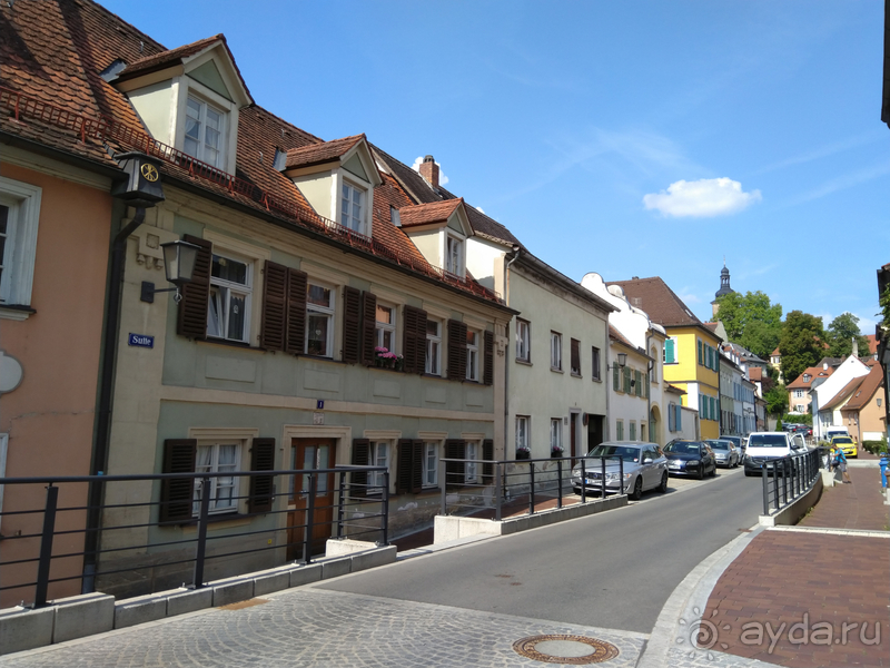 Бавария, Германия. Бамберг - Верхний город.