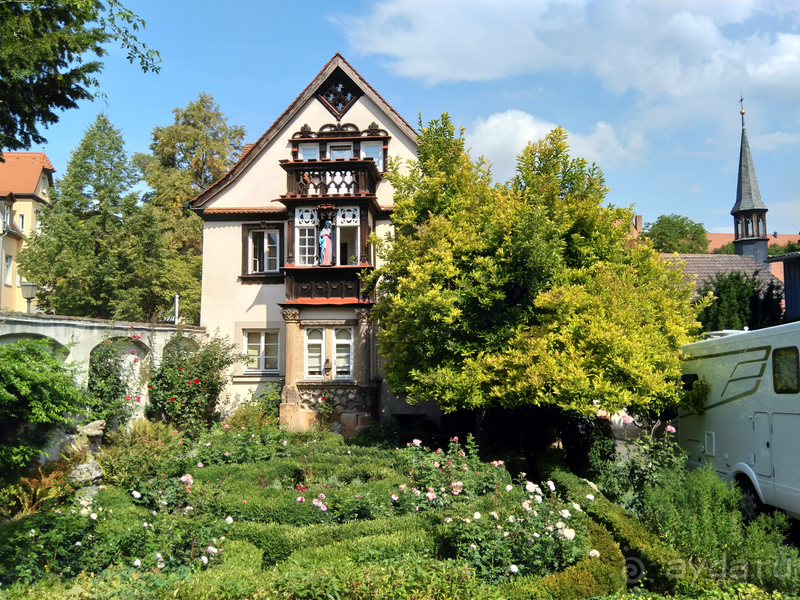 Бавария, Германия. Бамберг - Верхний город.