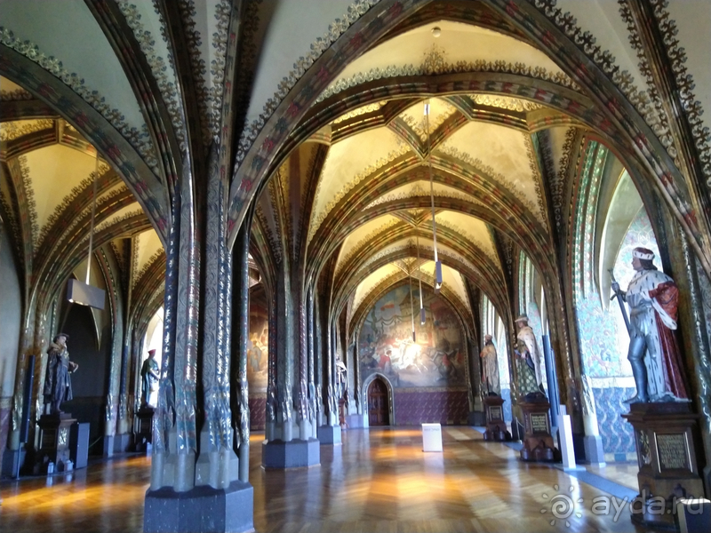 Мейсен, Германия. Замок Альбрехтсбург - первый появившийся дворец в Германии.