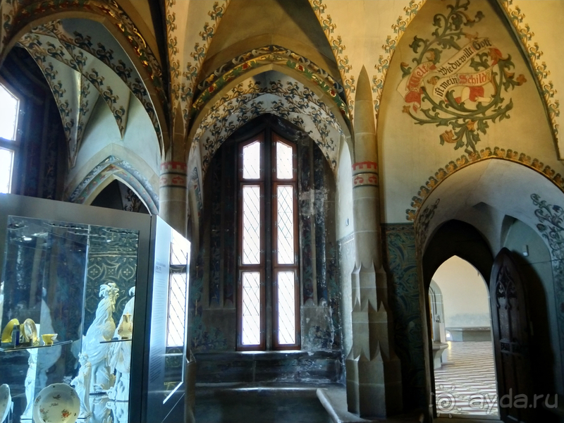 Мейсен, Германия. Замок Альбрехтсбург - первый появившийся дворец в Германии.