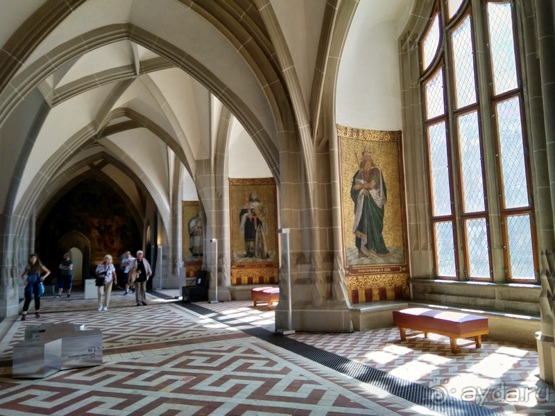 Мейсен, Германия. Замок Альбрехтсбург - первый появившийся дворец в Германии.