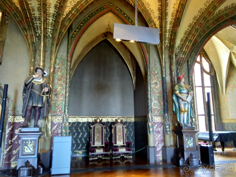 Мейсен, Германия. Замок Альбрехтсбург - первый появившийся дворец в Германии.