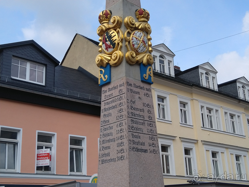 Альбом истории "Саксония, Германия. Малые городки – Ауэрбах, Вердау, Вислау-Хаслоу, Киршберг, Цвениц."