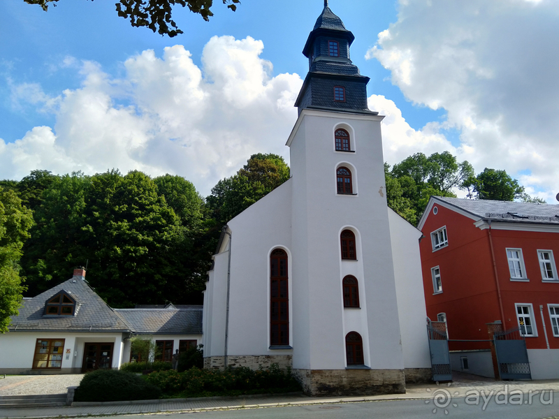 Альбом истории "Саксония, Германия. Малые городки – Ауэрбах, Вердау, Вислау-Хаслоу, Киршберг, Цвениц."