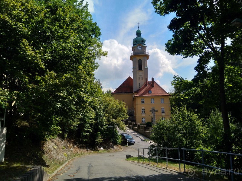Альбом истории "Саксония, Германия. Малые городки – Ауэрбах, Вердау, Вислау-Хаслоу, Киршберг, Цвениц."