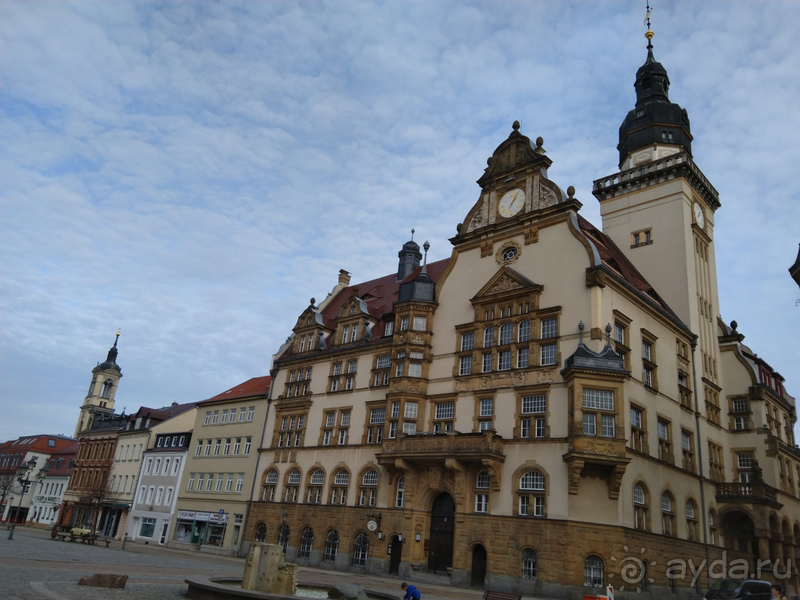 Альбом истории "Саксония, Германия. Малые городки – Ауэрбах, Вердау, Вислау-Хаслоу, Киршберг, Цвениц."