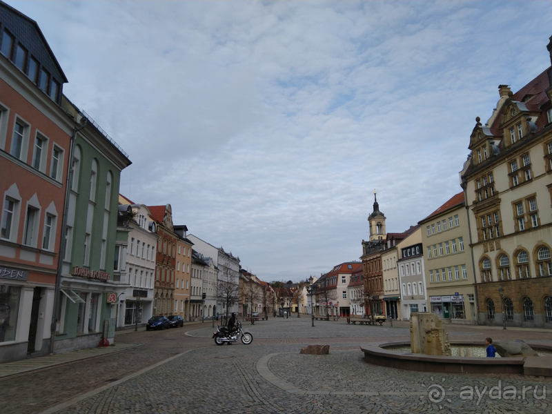 Альбом истории "Саксония, Германия. Малые городки – Ауэрбах, Вердау, Вислау-Хаслоу, Киршберг, Цвениц."