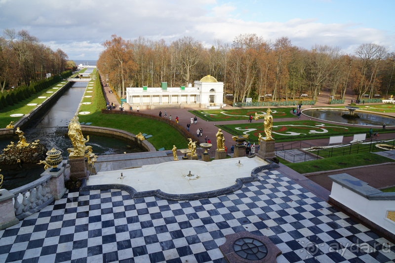 Петергоф, Россия. Парк Петергофского дворца. Часть I.