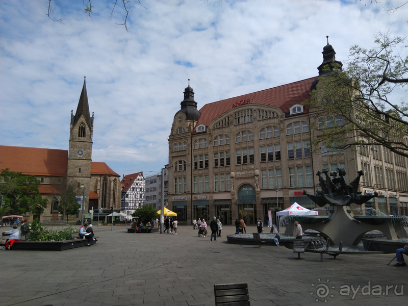 Тюрингия, Германия. Столица – Эрфурт, часть I. Тюрингия, Германия. Столица – Эрфурт, часть I.