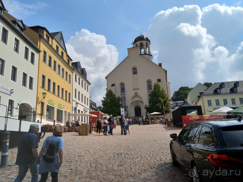 Саксония, Германия. Малые городки – Ауэрбах, Вердау, Вислау-Хаслоу, Киршберг, Цвениц.